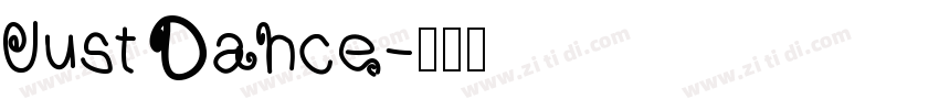 Just Dance字体转换